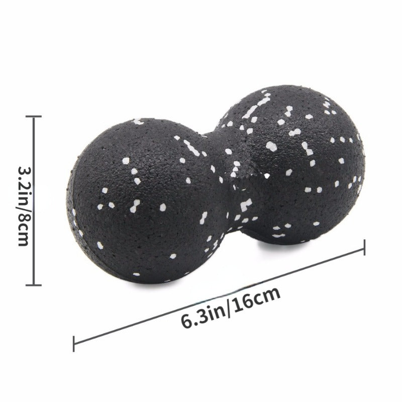 Lacrosse Myofascia Ball Peanut Massage Ball Myofascia Massage High Density Lightweight Exercise Muscle Relaxation Yoga - Mother's Day Gift