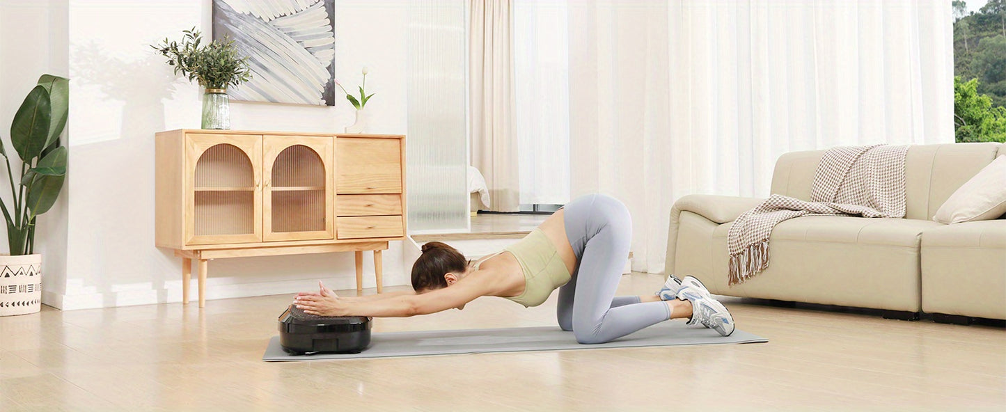 Vibration Plate Equipment- Whole Body Workout Equipment for Women, And Silicone Pedal, Gift Stocking, Christmas Gift for Your Family