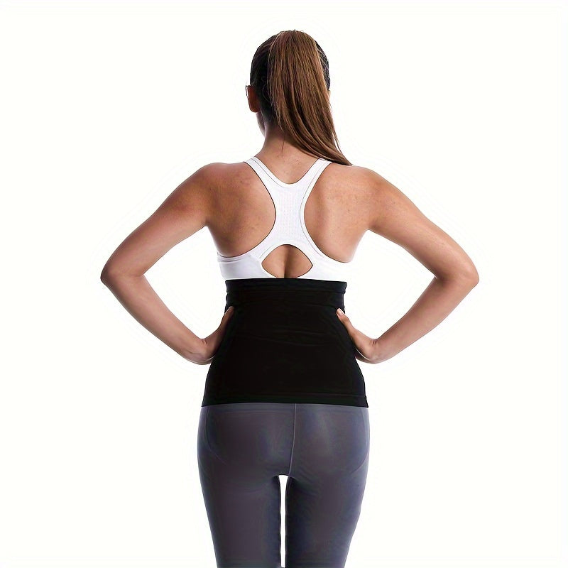 Tummy Control Belt - Sweat Resistant Waist Support for Exercise, Yoga, Fitness, Sauna