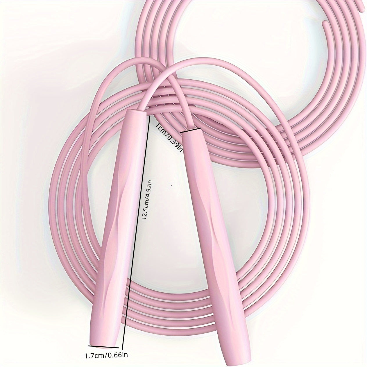 Adjustable Rapid Speed Jump Rope - Tangle Free Skipping Rope - Suitable For Fitness, Workout, Exercise And Weight Loss - 1pc
