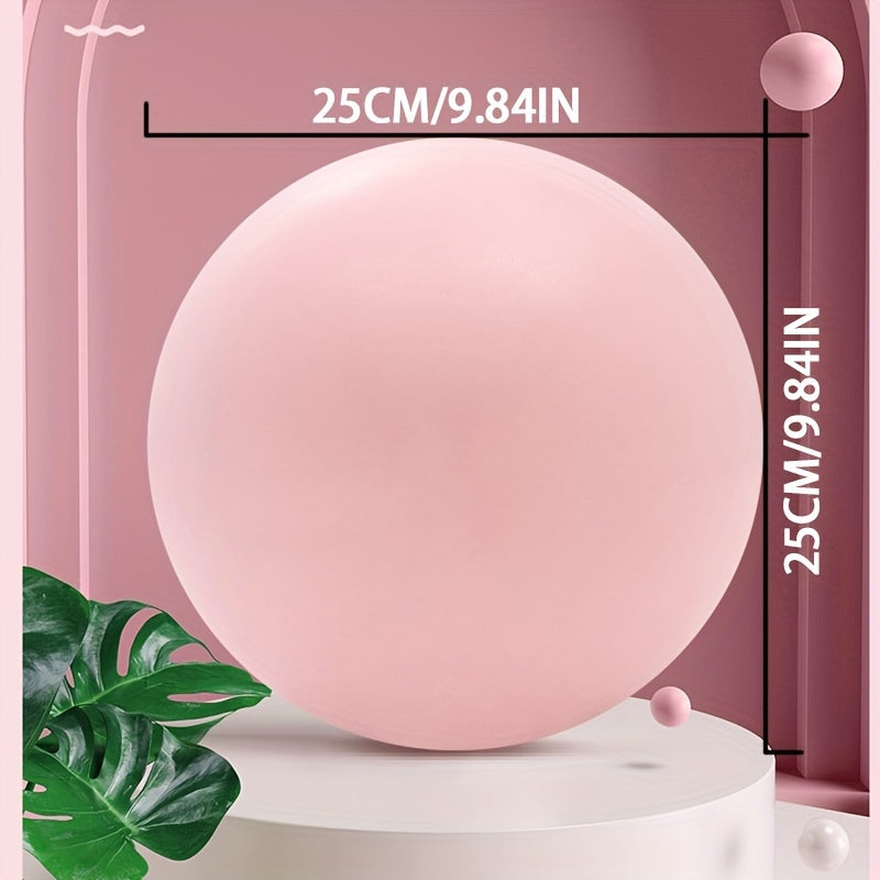 1pc Yoga Ball, Thickened Exercise Ball, Balance Ball For Gymnastics, Fitness Training, Yoga & Pilates