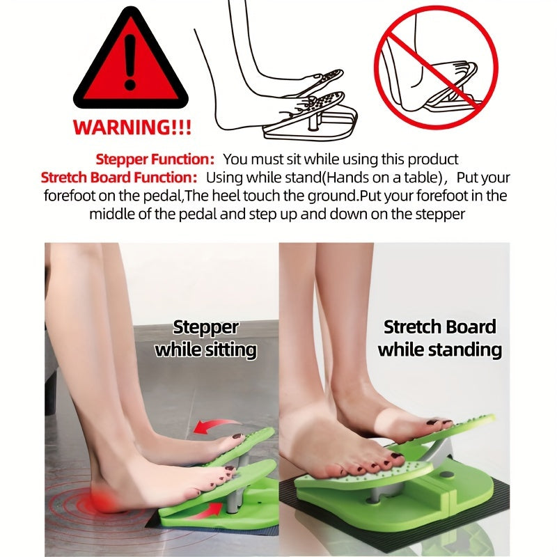 1pc Adjustable Foldable Pedal Board, Fitness Step Exercise Board, Suitable For Home Fitness, Leg Training, Body Workout