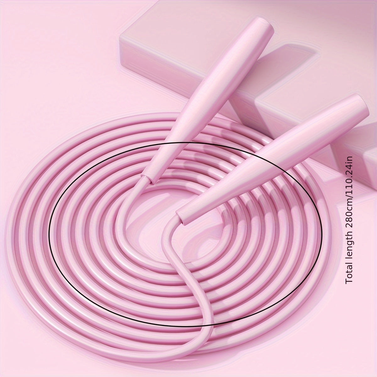 Adjustable Rapid Speed Jump Rope - Tangle Free Skipping Rope - Suitable For Fitness, Workout, Exercise And Weight Loss - 1pc