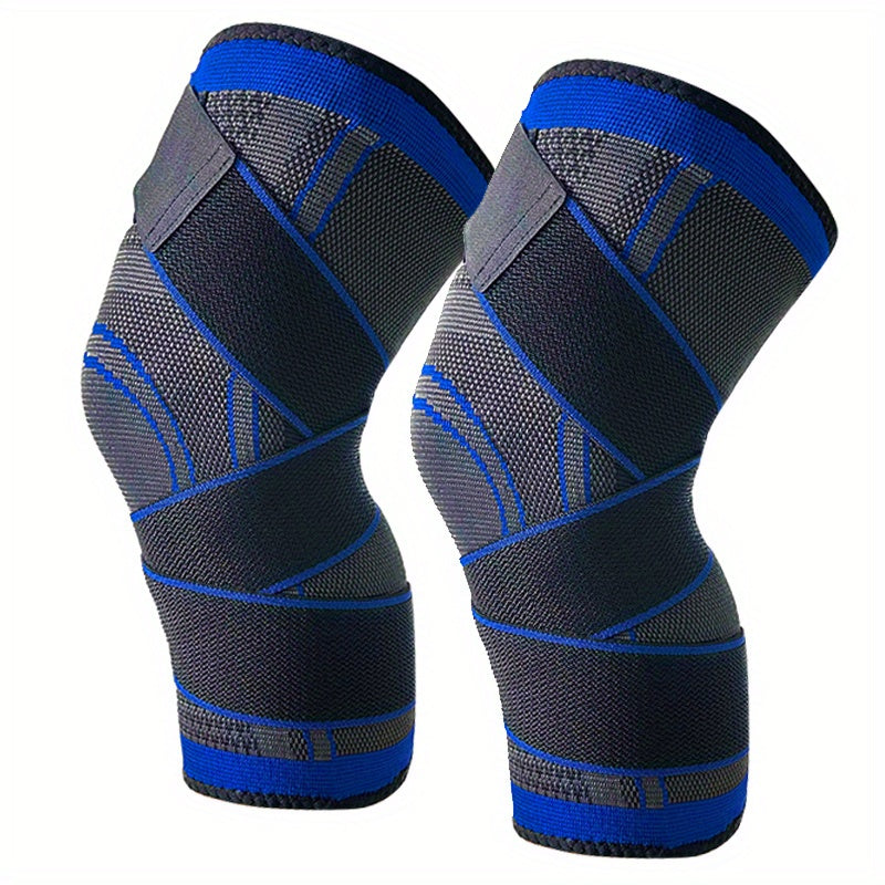 (2pcs) Order A Size Up Get Maximum Knee Support & Arthritis Relief For Men & Women - Adjustable Strap Wrap For Running, Cycling & Exercise!