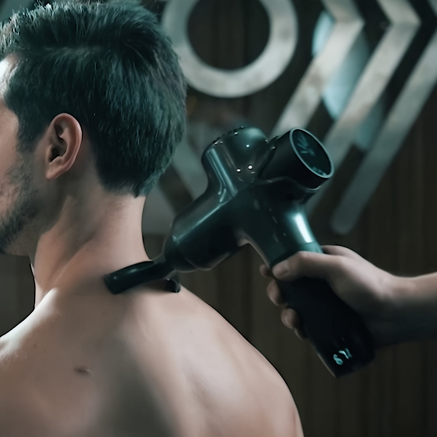 NEW TAG Muscle Massage Gun Upgraded Muscle Massage Gun Silent Portable Electric Massager Deep Tissue Massager Suitable for muscle relaxation after exercise Fitness training supplies