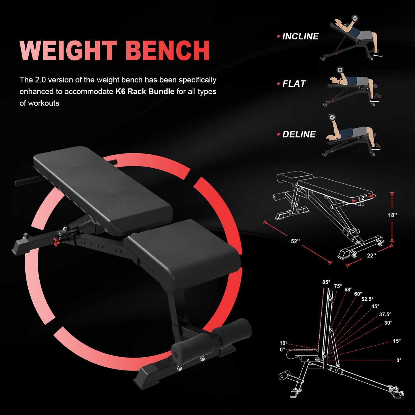 Mikolo Power Cage, Power Rack with Cable Crossover System, 1500LBS Squat Rack with LAT Pull Down System, Workout Cage with Pulley System for Fitness Home Gym