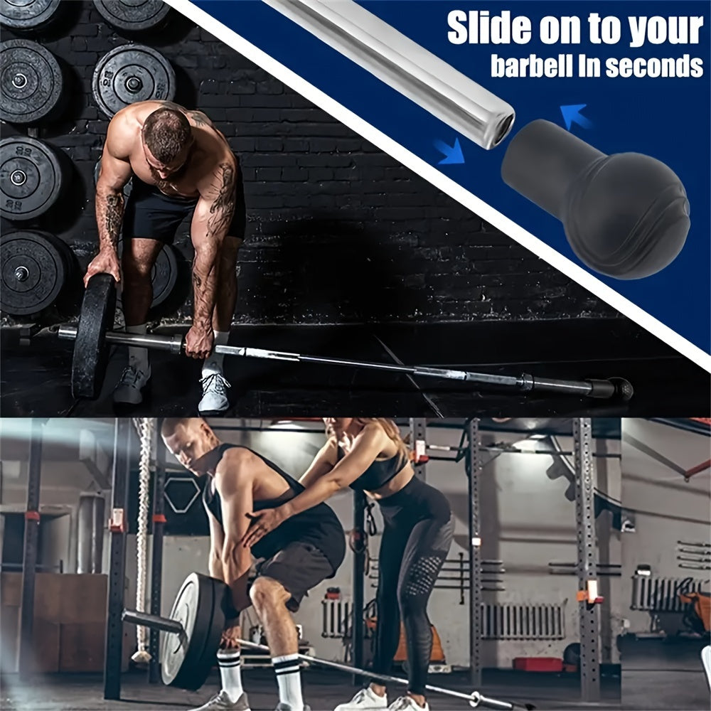 1pc Barbell Bottom Sleeve, Exercise Equipment - Fits 2"/5.08cm Bar, Suitable For Hard Pull, Squats Training, Strength Training