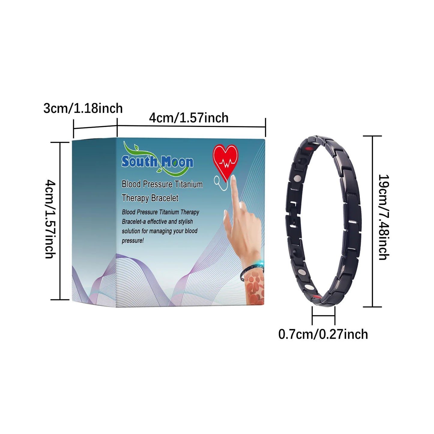 Sugar Regulator Bangle Blood Balance Glucose Management Treat Diabetes Acupressure Lower Blood Sugar Relief Fatigue Health Care