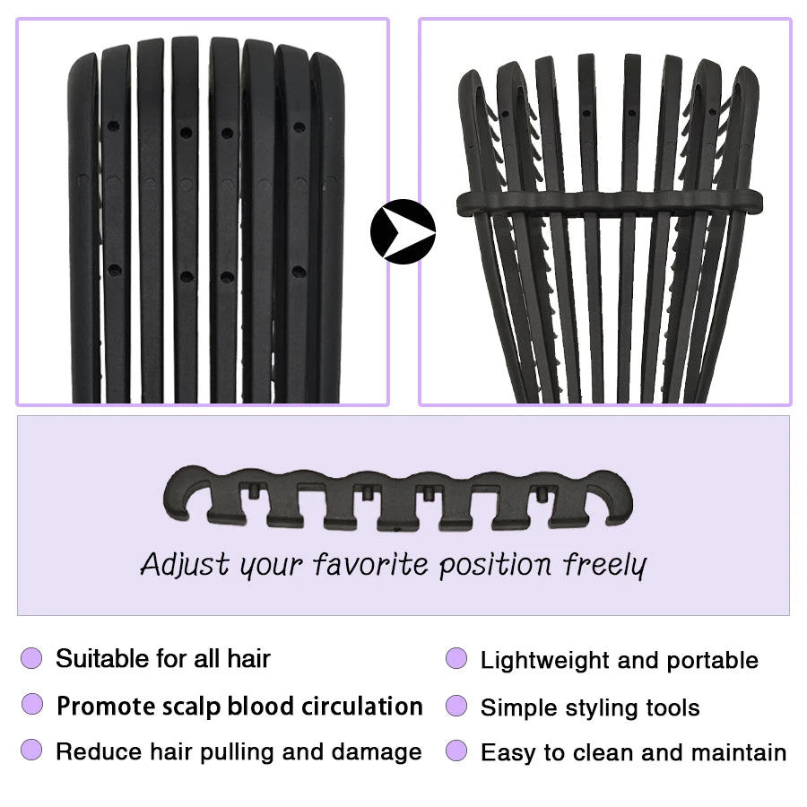 Heat Protection Spray Thermal Protector Serum Hair Growth Essential Oil Sleep Bonnet with Brush Moisturize Care Conditioner Set
