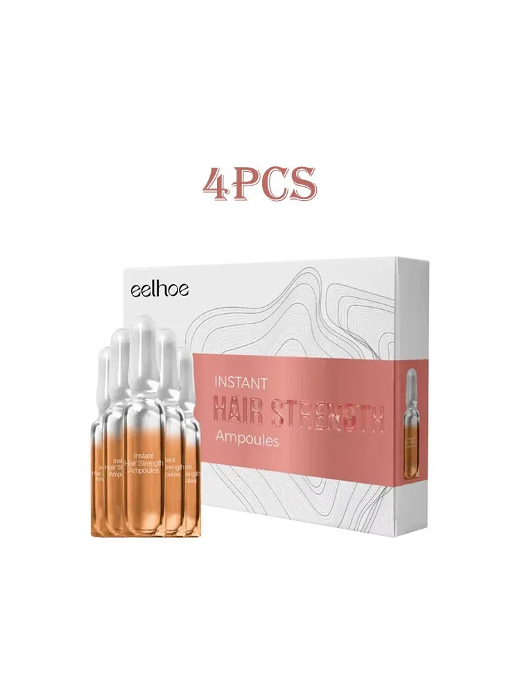 Eelhoe 2mlx7 Instant Hair Reborn Ampoules Anti Hair Loss Nourish Scalp Smooth Repair Regrowth Thicken Hair Strength Ampoules