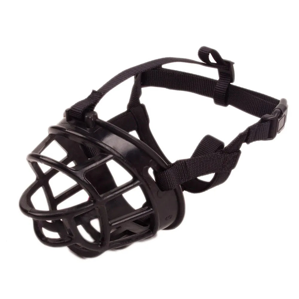 Comfy Soft Silicone Pet Dog Muzzle Breathable Basket Muzzles for Small Medium Large and X-Large Dogs Stop Biting Barking Chewing