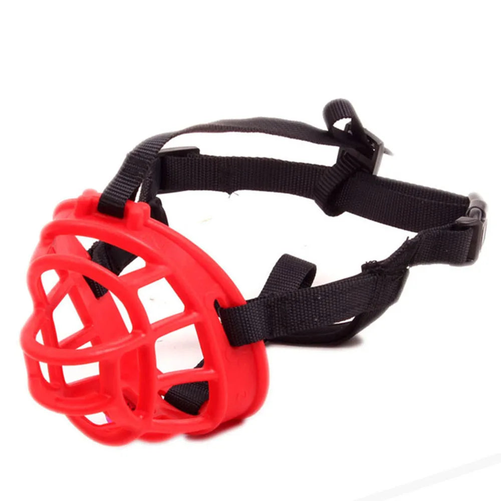 Comfy Soft Silicone Pet Dog Muzzle Breathable Basket Muzzles for Small Medium Large and X-Large Dogs Stop Biting Barking Chewing