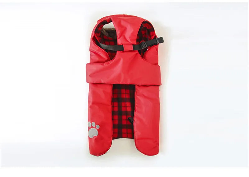Pet Dog Clothes For Large Big Dogs Winter Warm Big Dog Jackets Padded Fleece Pet Coat Waterproof Design Dog Clothing Ropa Perro