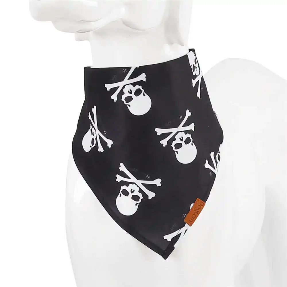 Dog Scarf Pet Dog Bandana Bib Pet Bandana Pet Accessories Triangular Bandage Adjustable Tie On for Cat Puppies Medium Large Dogs