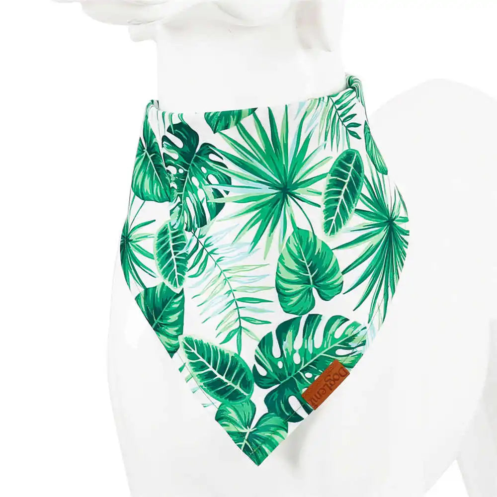 Dog Scarf Pet Dog Bandana Bib Pet Bandana Pet Accessories Triangular Bandage Adjustable Tie On for Cat Puppies Medium Large Dogs