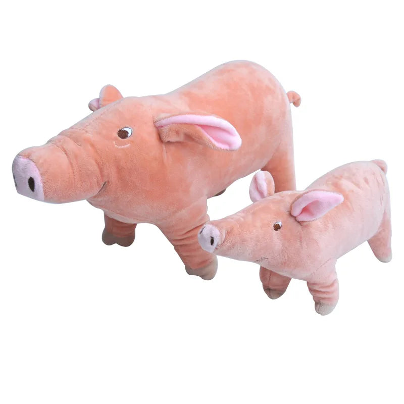 Cute Plush Pig French Bulldog Chew Toys for Dogs Bite-resistant Pet Dog Toy Venting Doll Sleeping with Animals Mascotas Supplies