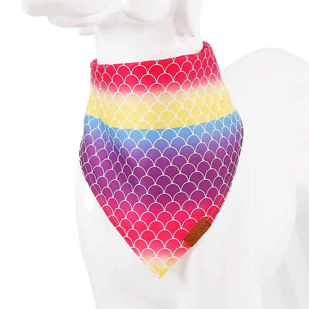 Dog Scarf Pet Dog Bandana Bib Pet Bandana Pet Accessories Triangular Bandage Adjustable Tie On for Cat Puppies Medium Large Dogs