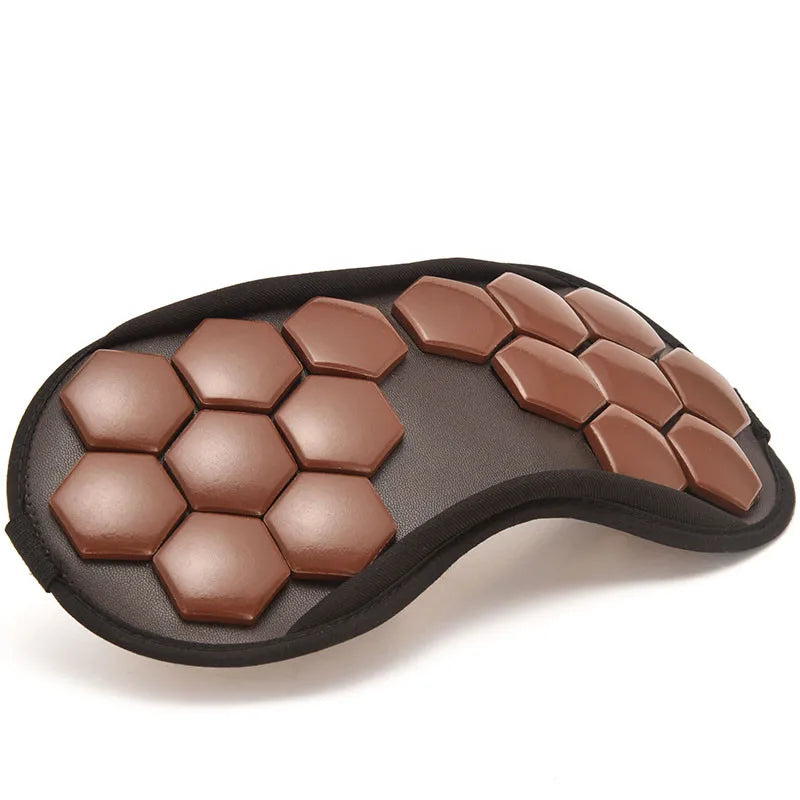 Eye Mask Tourmaline Eye Massager Electric Jade Stone Massage Heat Therapy Germanium Infrared Relaxation Health Care Gift