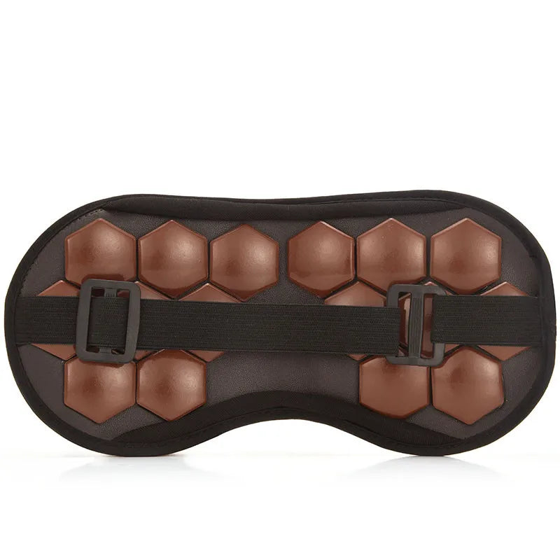 Eye Mask Tourmaline Eye Massager Electric Jade Stone Massage Heat Therapy Germanium Infrared Relaxation Health Care Gift