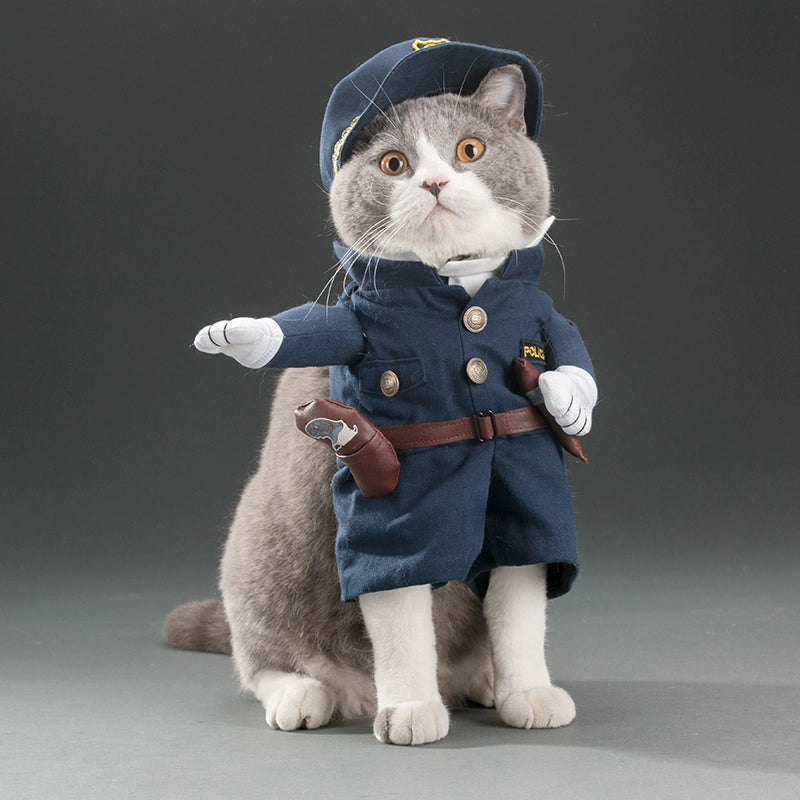 Cat Transformation Funny Pet Upright Pet Costume Cat Clothes Dog Funny Cat British Shorthair Cute Thin Summer Clothing