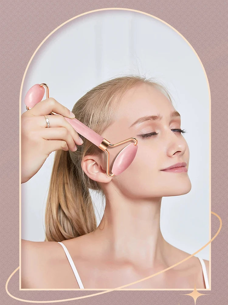 1/2Pcs Roller for Face Neck Eye Resin Facial Massage Instrumenr Health Care Scraping Board Musclee Beauty Skincare Tools