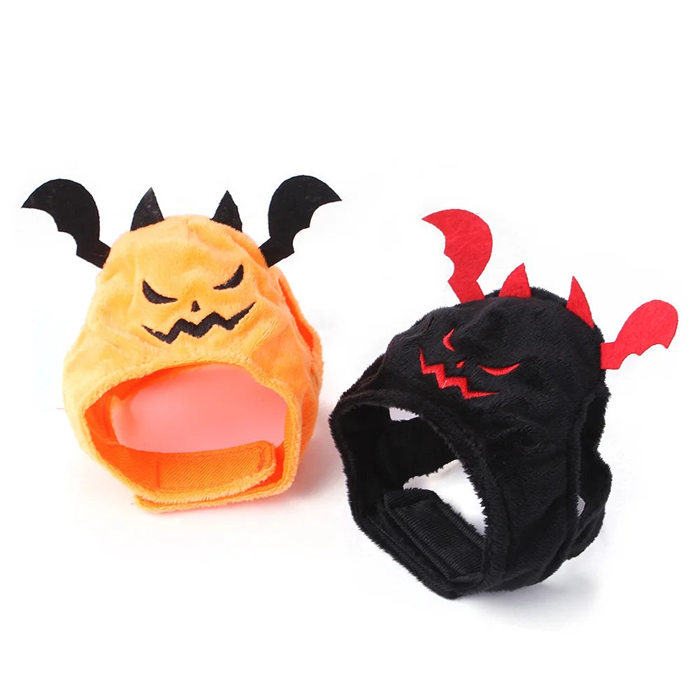 Pet Halloween Dog Cat Costume Dog Cat Costumes for Small Dogs Cosplay Bat Headgear Cat Hat Cat Headgear Pet Supplies