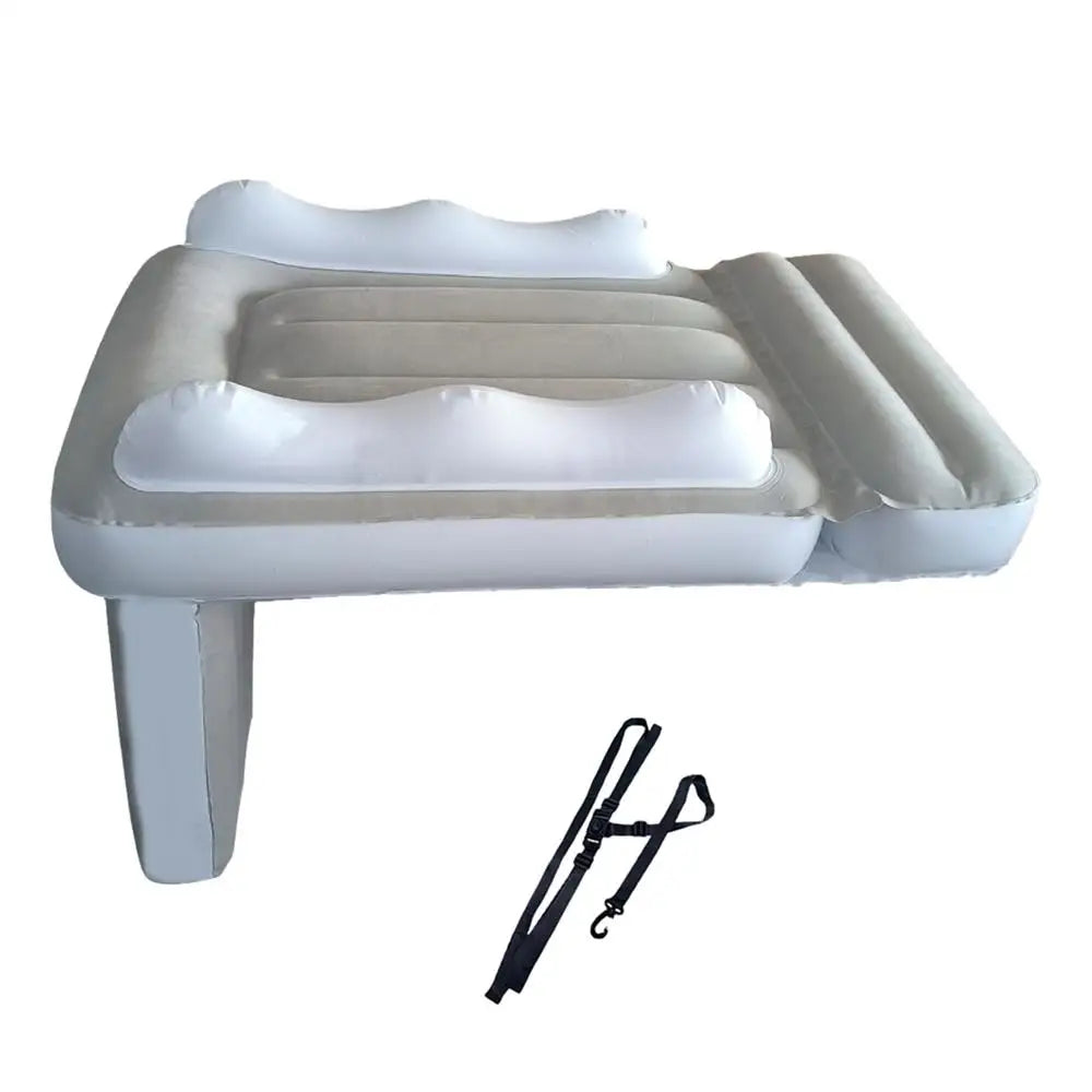 Portable Toddler Airplane Bed Baby Child Inflatable Mattress Air Bed Seat Extender Sleeping Mattress For Travel Car Road Trip
