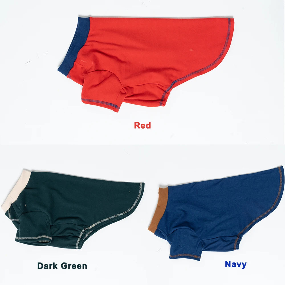 Dog Shirts Summer Puppy Spring Clothes Pet Pullover Sweatshirt Soft Long Sleeve Dog Clothes for Small and Medium Dogs T-shirts