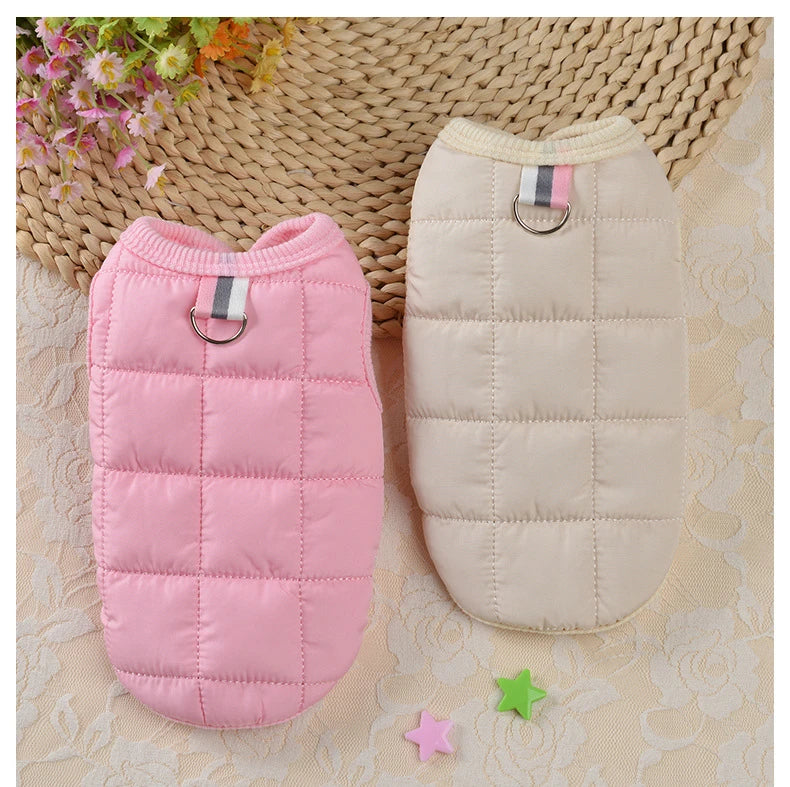 Winter Warm Dog Coat Jacket Windproof Dog Clothes for Small Dogs Padded Clothing Chihuahua Clothes Pet Supplies