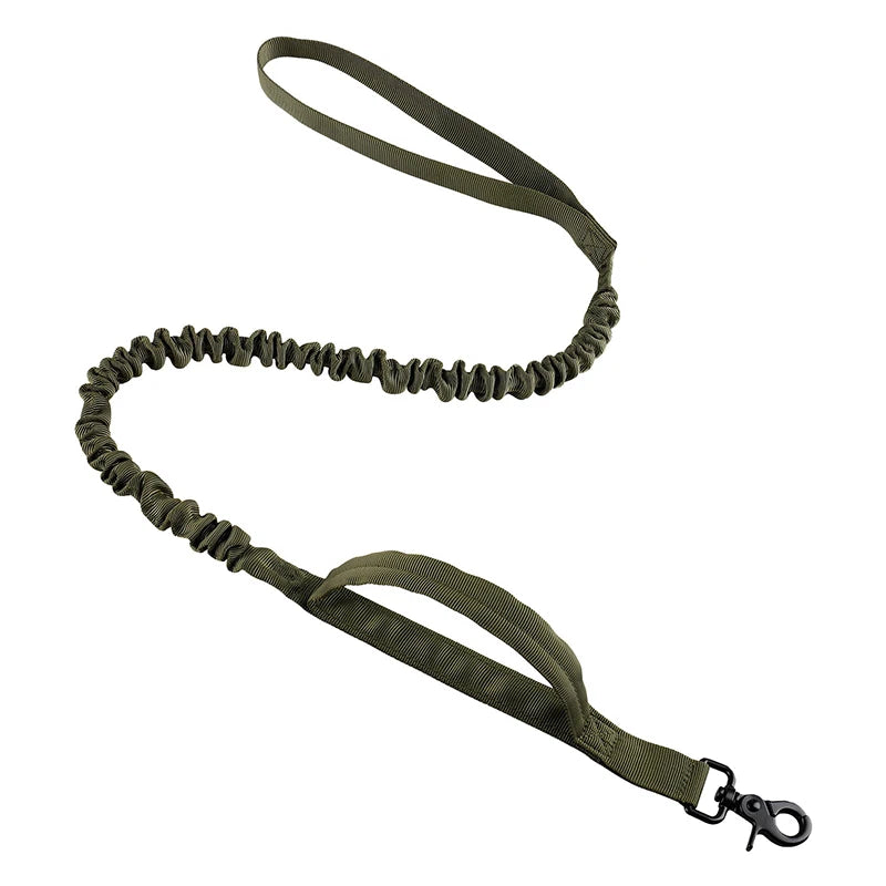 Dog Tactical Leash ,Outdoor Training Dog Leash ,1000D Nylon Elastic Leash