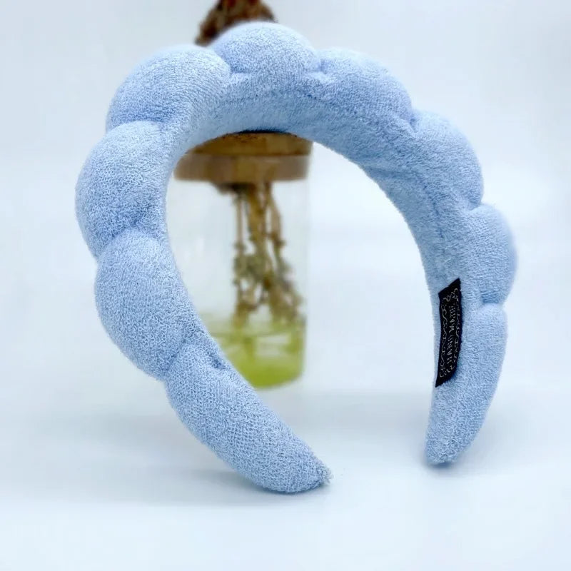 Soft Hair Styling Accessories Women Girls Headbands for Face Washing Bath Makeup Hair Band Women Adjustable SPA Facial Headband