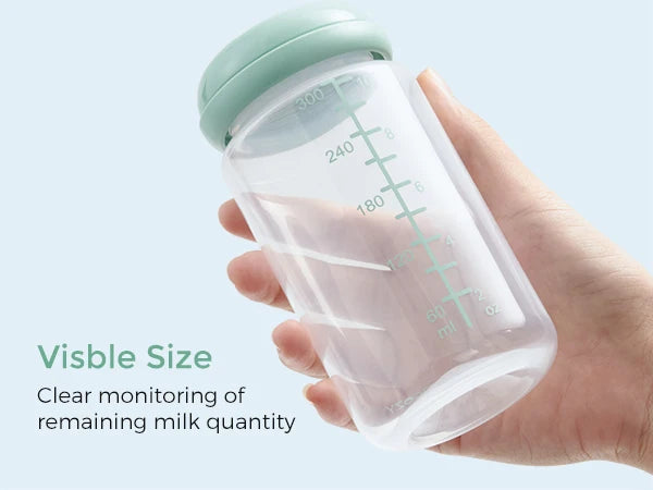 Momcozy 22oz Portable Breast Milk Cooler for Outdoor, 360°Total Cooling for 24Hours, Larger Capacity with 2pcs Baby Bottles
