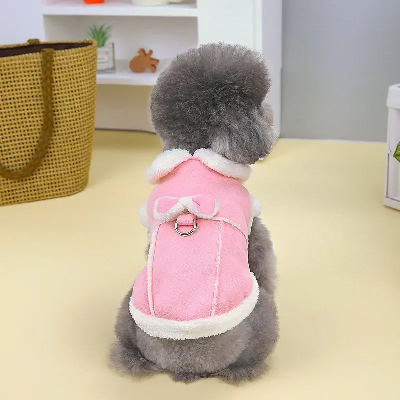 Winter Dog Cotton Jacket Warm Pet Dogs Clothes for Small Medium Dogs Cats Puppy Coat French Bulldog Chihuahua Clothing Poodle
