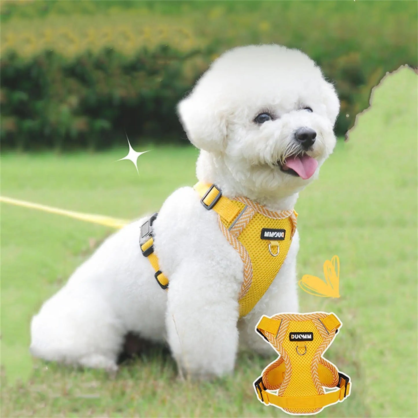 New Dog Leash Vest Type Pet Chest Strap Reflective and Breathable Walking Cat Rope Dog Rope