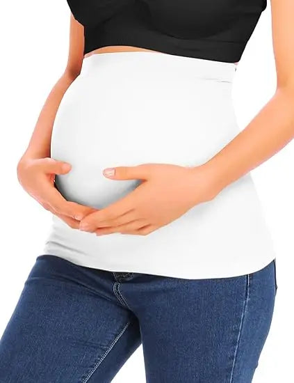 4packs Belly Band for Pregnancy,Maternity Pants and Jeans Extender for All Trimesters and Including Post Pregnancy Prenatal Care