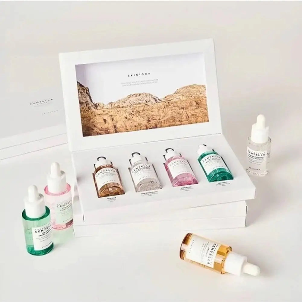 Centella Asiatica Skin Care Set Essence Soothing Repairing Skin Rejuvenation Nourishing Brightening Korean Cometics Skincare
