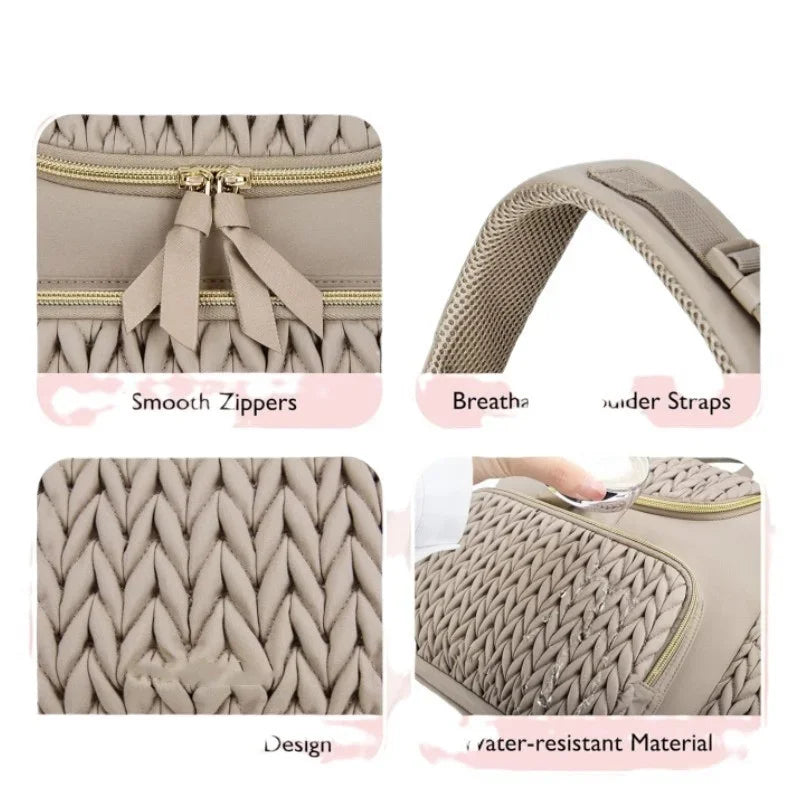 Mommy Bag Large Capacity Organizer For Baby Diapers Outdoor Stroller Hanging Bags Maternity Women Fashion Backpack Lightweight