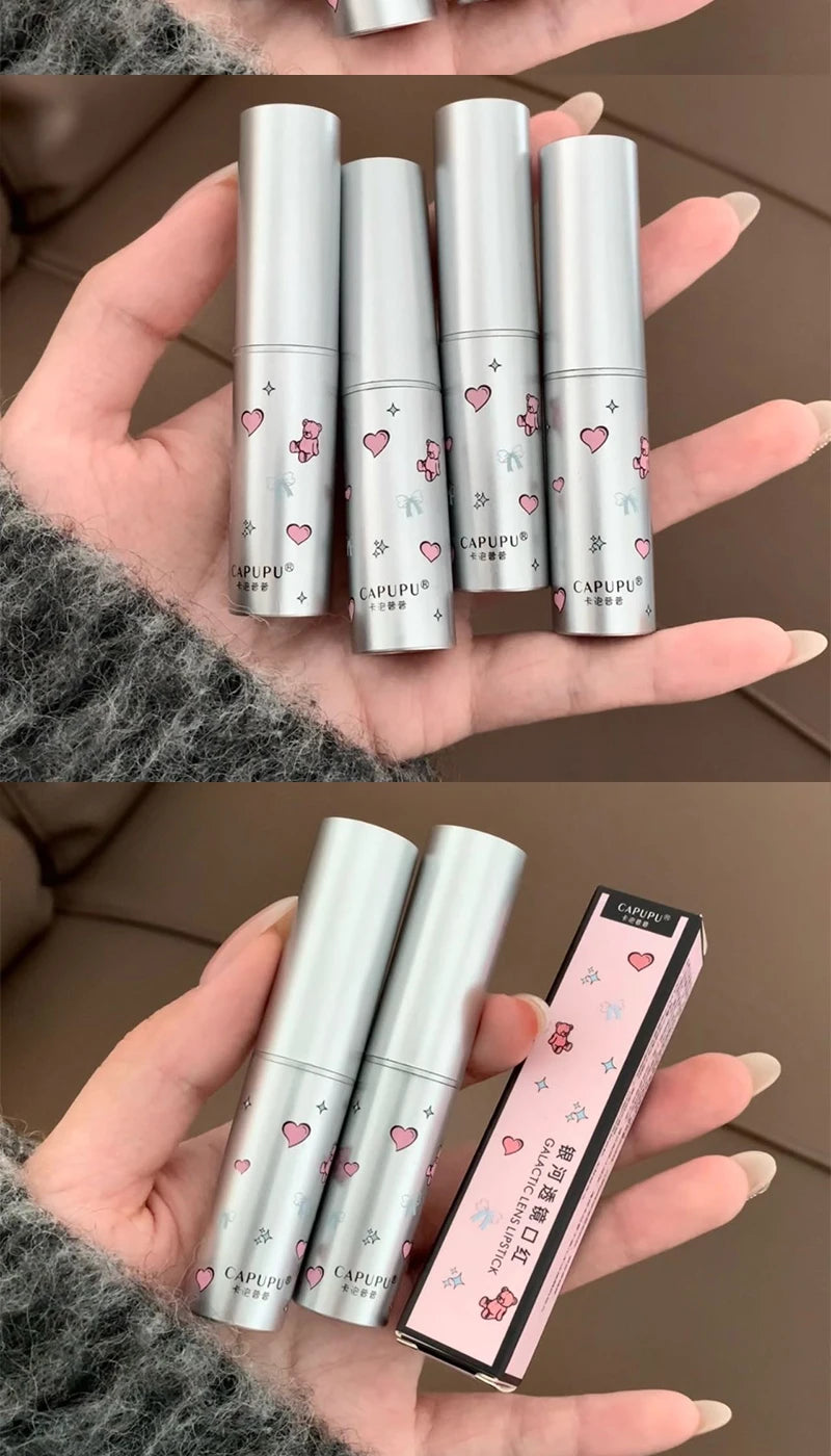 Solid lip gloss lipstick Mirror hydrating moisturizing moisturizing long-lasting and non-fading lipstick high appearance level