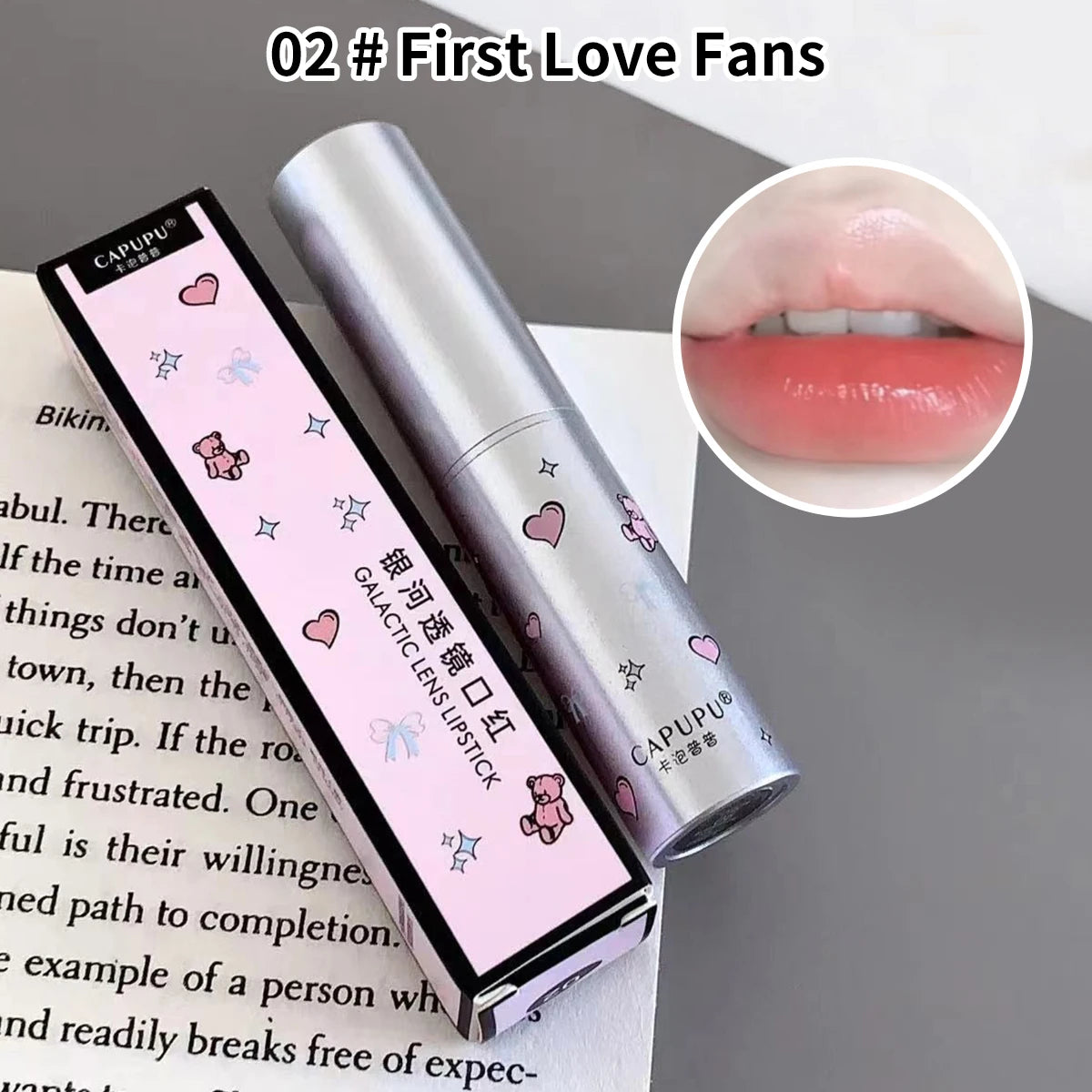 Solid lip gloss lipstick Mirror hydrating moisturizing moisturizing long-lasting and non-fading lipstick high appearance level