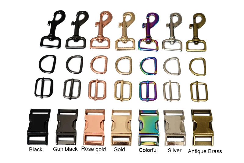 Pet Dog Cat Rainbow printing Collar Leash Set With Bling Bow Pet Puppy Neck Strap For French Bulldog Dogs Powdery bottom 01