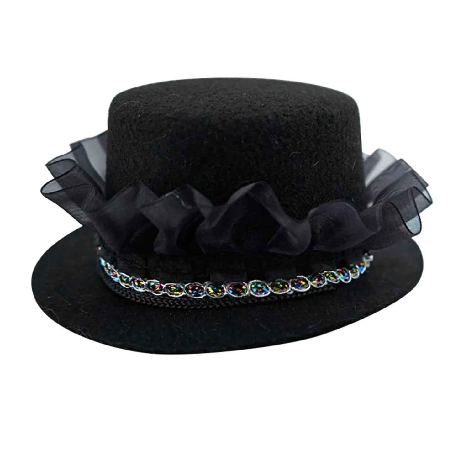 Festival Dog Hat Dogs Cat Wedding Party Gentleman Hats Caps For Puppy Kitten Headwear Pet Halloween Photo Prop Top Hat Accessory