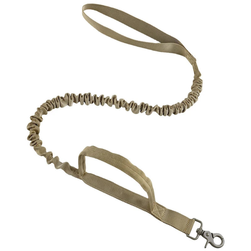 Dog Tactical Leash ,Outdoor Training Dog Leash ,1000D Nylon Elastic Leash