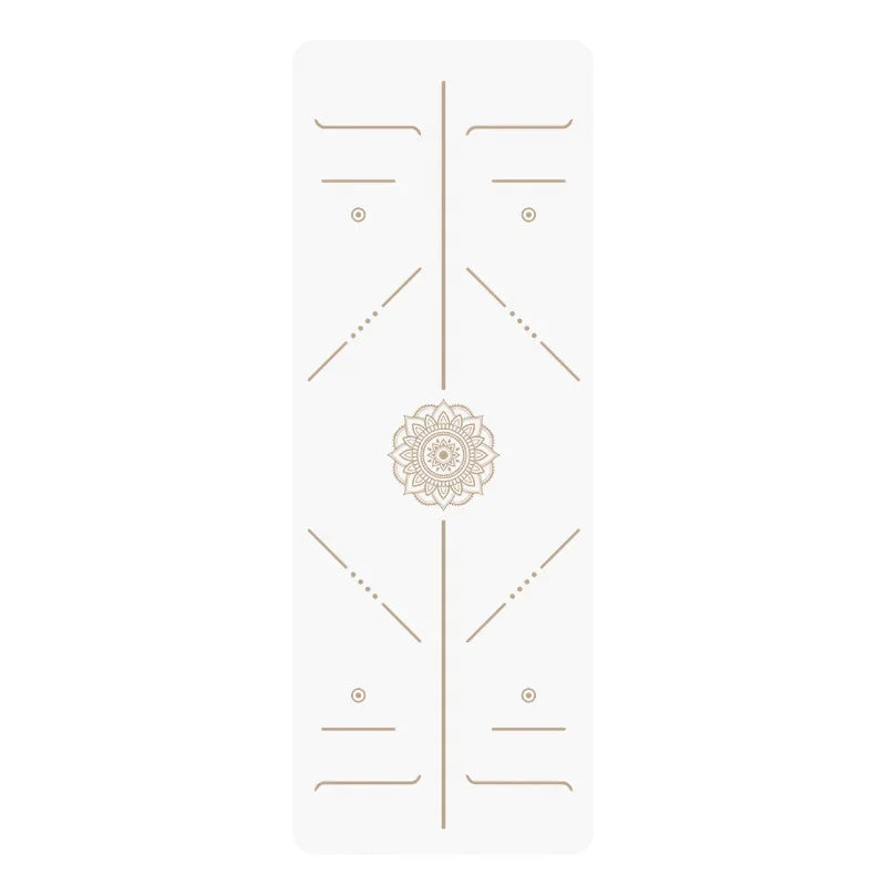 1.5mm Ultra-thin Pu Natural Rubber Yoga Mat Portable Foldable Professional Anti-slip Fitness Yoga Mat