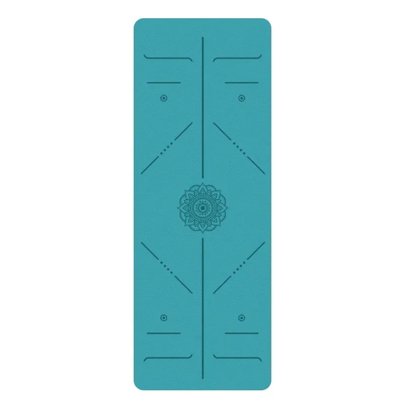 1.5mm Ultra-thin Pu Natural Rubber Yoga Mat Portable Foldable Professional Anti-slip Fitness Yoga Mat