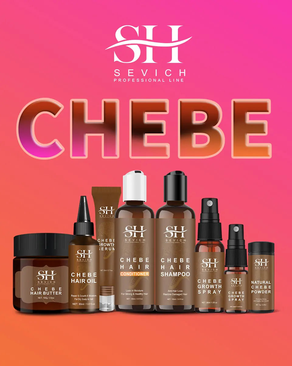 CHEBE Hair Growth Shampoo Conditioner Set Anti Hair Loss Treatment for Men Women Fast Thicken Regrowth Oil Beauty Health SEVICH