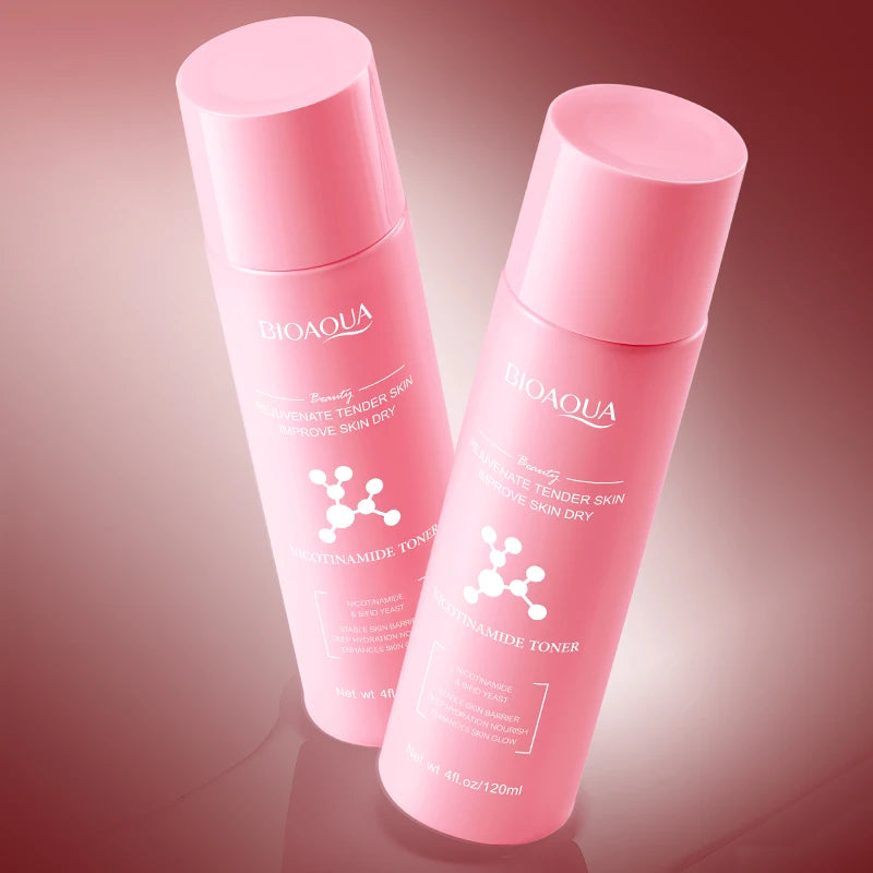 BIOAOUA Niacinamide Moisturizing and Rejuvenating Facial Toner Deep hydration Whitening Firming Face Toner Beauty Skincare