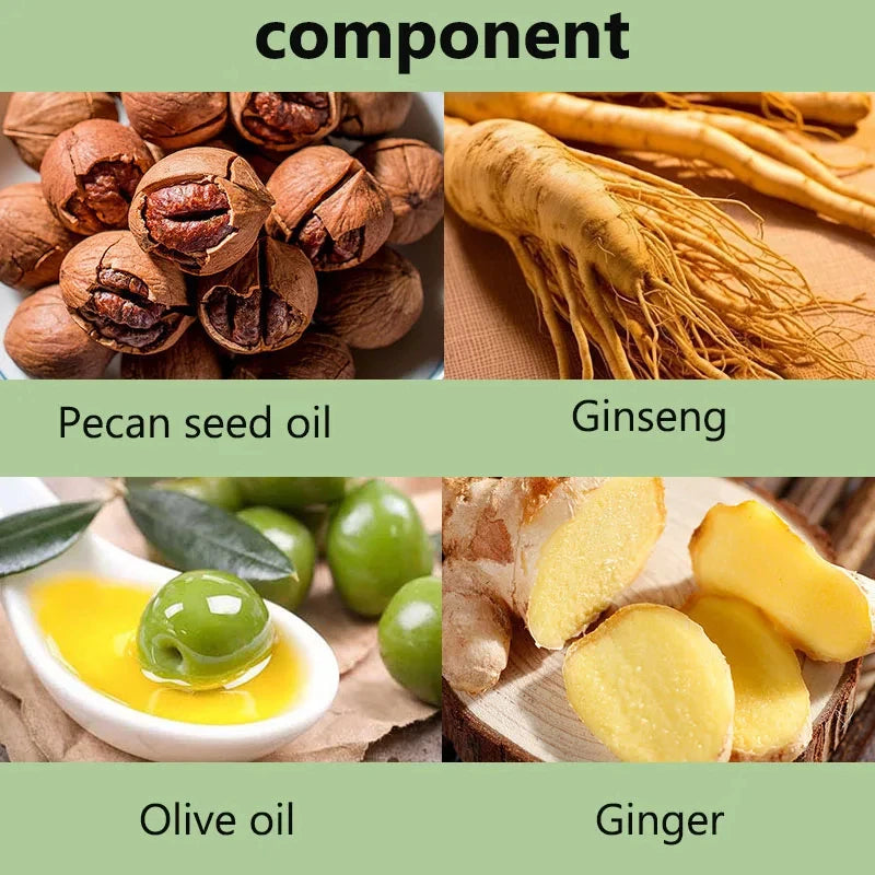 Pure Natural Herbal Hair Dye Shampoo Change Hair Color Cover Gray Hair White Hair Treatment Bubble Plant Hair Dye Hair Care
