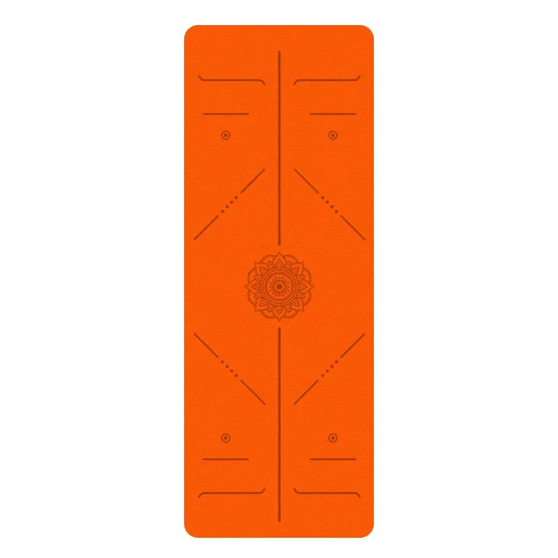 1.5mm Ultra-thin Pu Natural Rubber Yoga Mat Portable Foldable Professional Anti-slip Fitness Yoga Mat