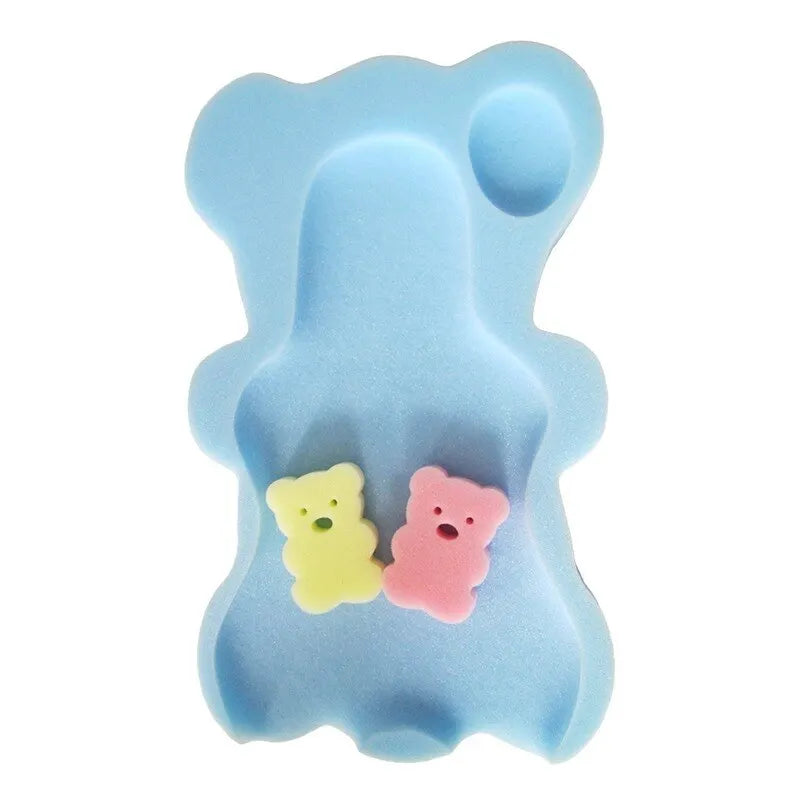 Baby Shower Sponge Baby Bath Sponge Soft Infant Bath Sponge Skid Proof Baby Bath Mat Newborn