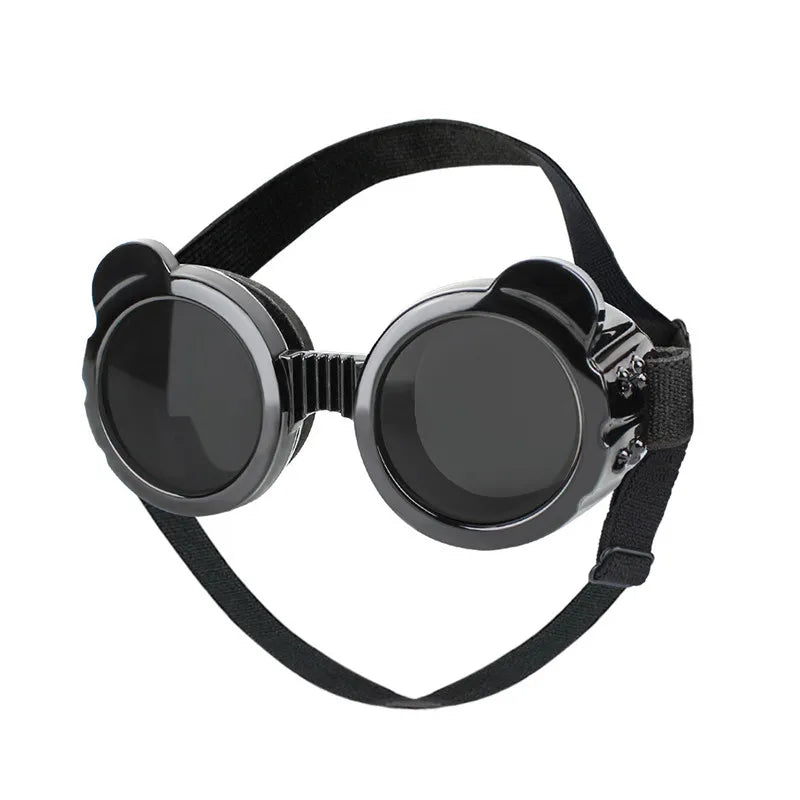Dog Sunglasses Dog Goggles UV Protection Anti Wind/Dust Pet Eye Wear Protection with Adjustable Strap for Small or medium Dogs